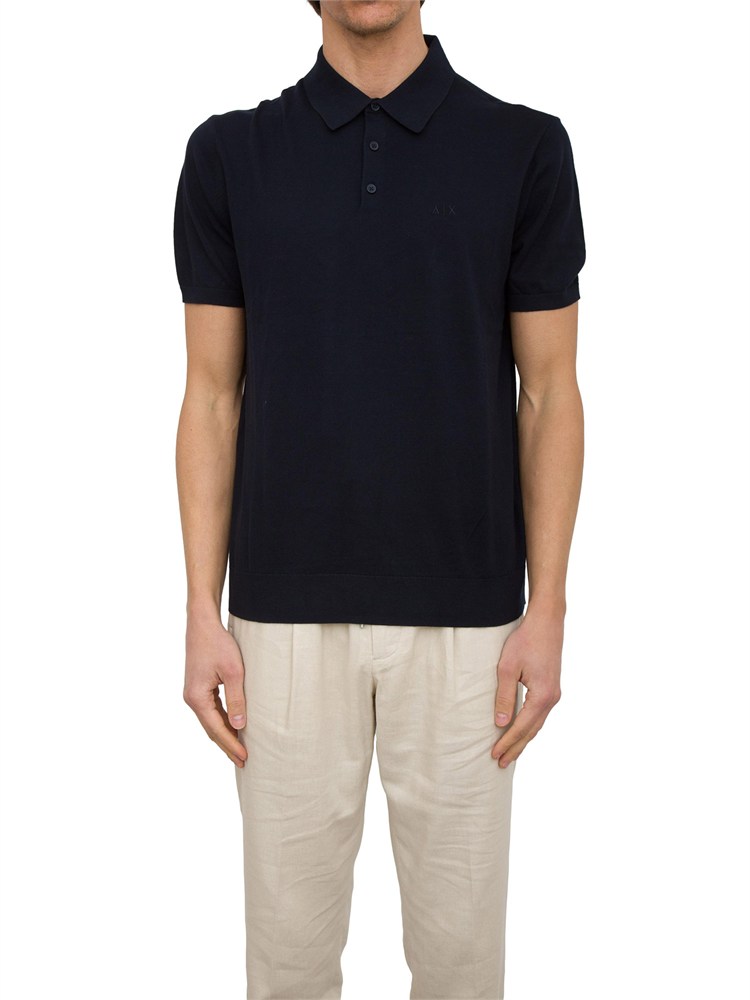 ARMANI EXCHANGE Polo in piquet con dettagli a contrasto