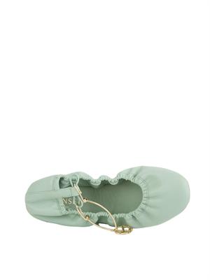 TWIN-SET Ballerine con cinturino Twinset acquamarina in DONNA