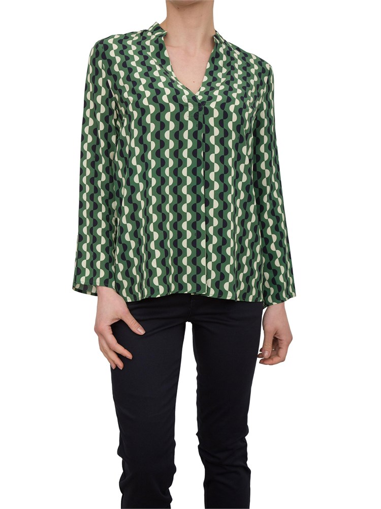 Blusa Nenette con stampa geometrica