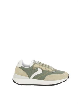 Sneakers Voile Blanche in suede e tessuto tecnico
verde in UOMO