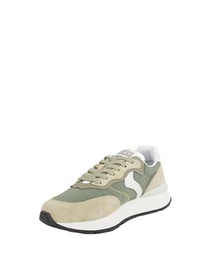Sneakers Voile Blanche in suede e tessuto tecnico
verde in UOMO