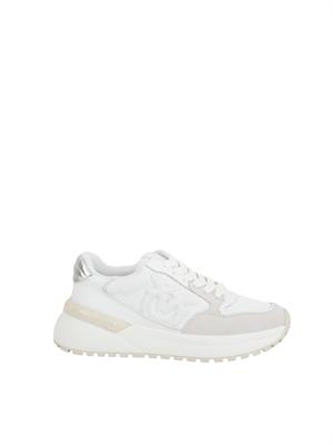 Sneakers Pinko con logo  bianco in DONNA