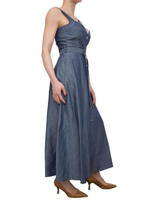 LIU JO Abito in lino Liu-Jo con cintura in denim in DONNA