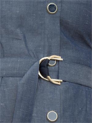 LIU JO Abito in lino Liu-Jo con cintura in denim in DONNA