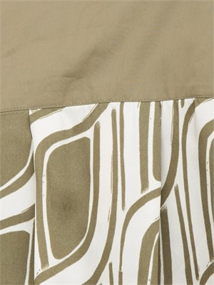 LIU JO Camicia Liu-Jo verde in cotone con stampa in DONNA