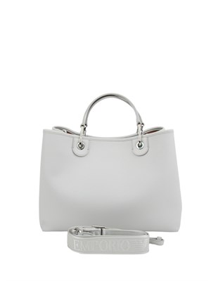 Shopper media Myea Emporio Armani stampa cervo grigio in DONNA