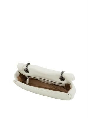 Mini bag a tracolla Emporio Armani con patta effetto nappa matelassé in DONNA