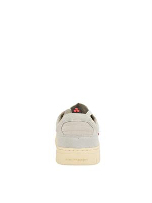 Sneakers Peuterey in suede e maglina tecnica grigio marrone in UOMO