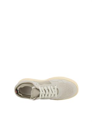 Sneakers Peuterey in suede e maglina tecnica grigio marrone in UOMO