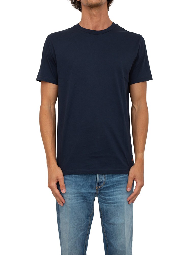 T-shirt Peuterey blu in cotone
