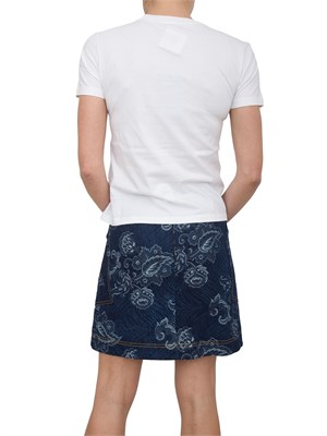 T-shirt Etro bianca con stampa farfalla in DONNA