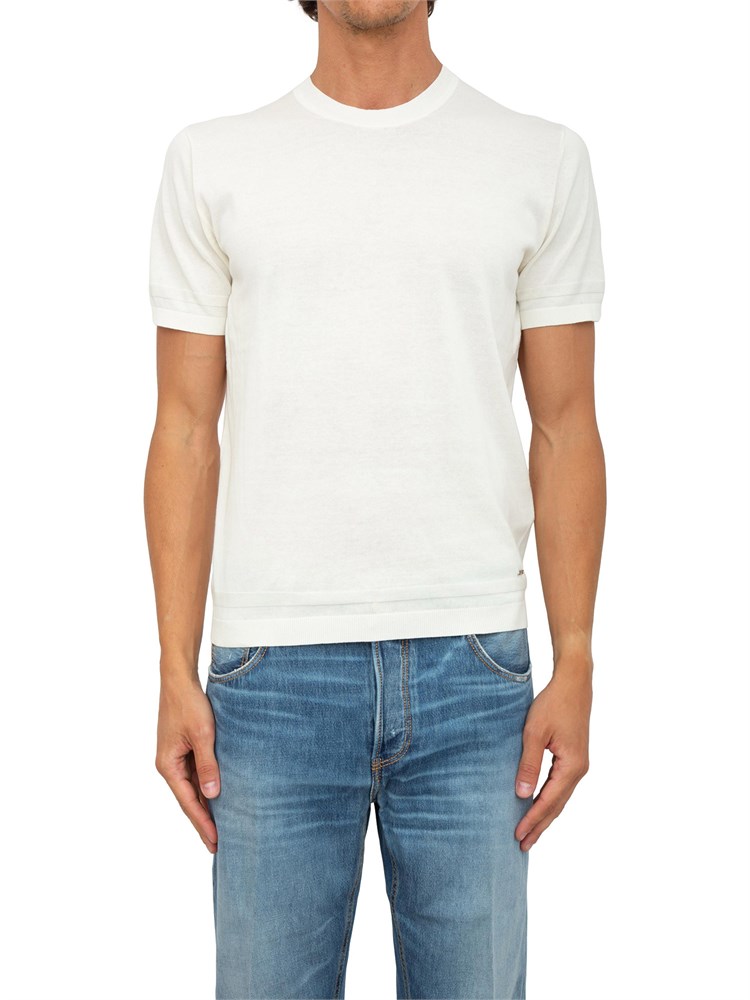 LIU JO T-shirt in maglia Liu-jo avorio