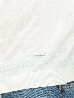 LIU JO T-shirt in maglia Liu-jo avorio in UOMO