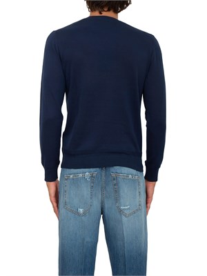 LIU JO Maglia Liu-Jo blu in crèpe di cotone in UOMO