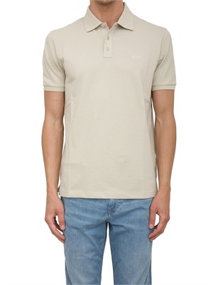 LIU JO Polo Liu-jo beige in piquet con logo in UOMO