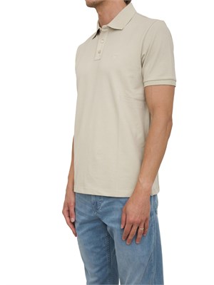 LIU JO Polo Liu-jo beige in piquet con logo in UOMO