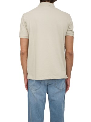 LIU JO Polo Liu-jo beige in piquet con logo in UOMO