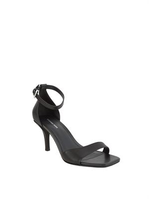 Sandalo nero Michael Michael Kors Jaida in pelle in DONNA