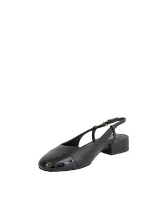 MICHAEL MICHAEL KORS Ballerine Michael Kors Perla Flex Sling Flat pelle nera in DONNA