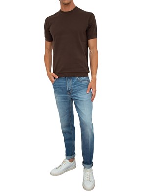 LIU JO T-shirt in maglia Liu-jo marrone in UOMO