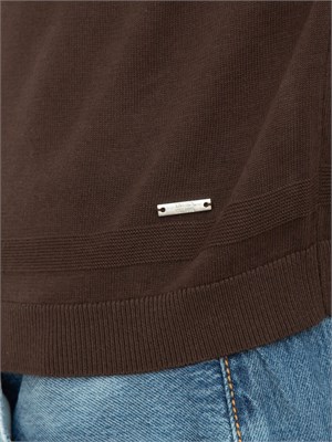 LIU JO T-shirt in maglia Liu-jo marrone in UOMO