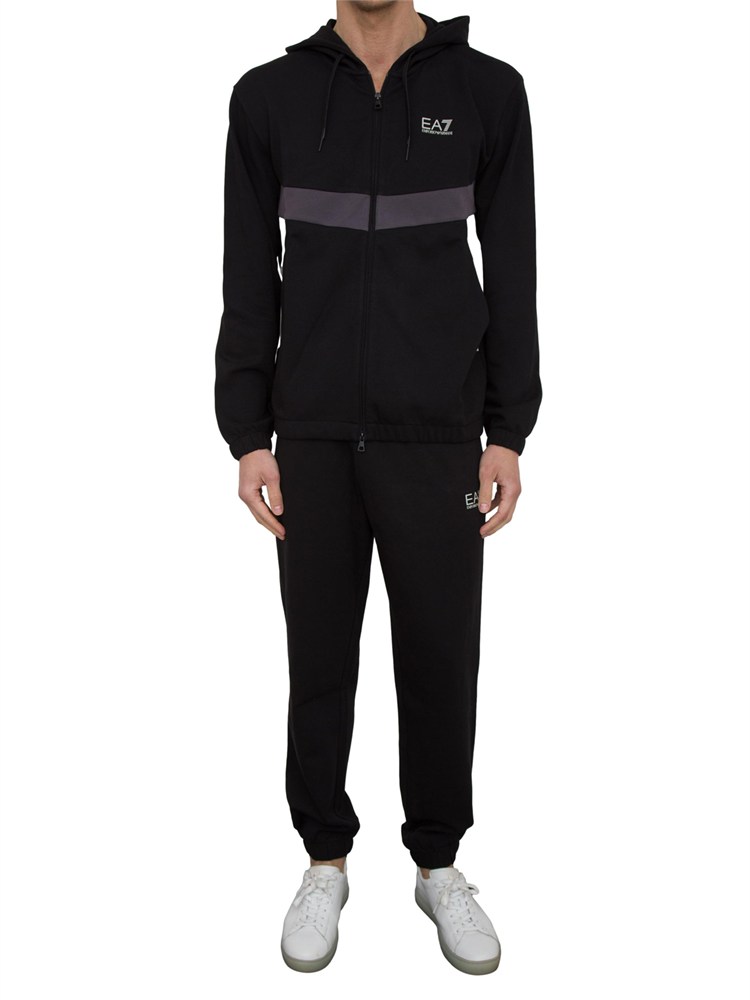 EA7 EMPORIO ARMANI Tuta Ea7 Summer Block in misto cotone
