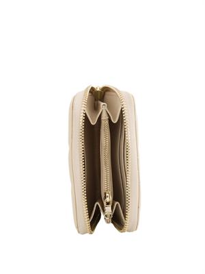 Portafoglio beige con zip Patrizia Pepe in DONNA