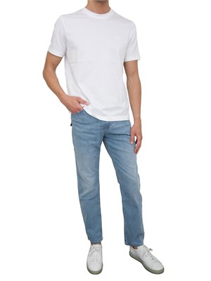 LIU JO T-shirt Liu-jo bianco con logo in UOMO