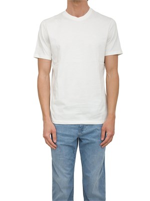 LIU JO T-shirt girocollo Liu-jo avorio con logo in UOMO