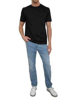 LIU JO T-shirt Liu-jo nero con logo in UOMO