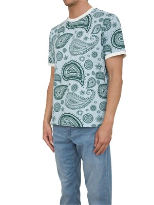 LIU JO T-shirt girocollo Liu-jo fantasia con dettagli a contrasto in UOMO
