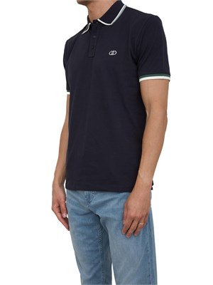 LIU JO Polo Liu-jo blu con con logo a contrasto in UOMO