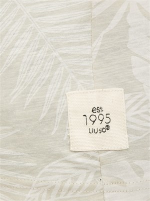 LIU JO T-shirt girocollo Liu-jo fantasia all-over in UOMO