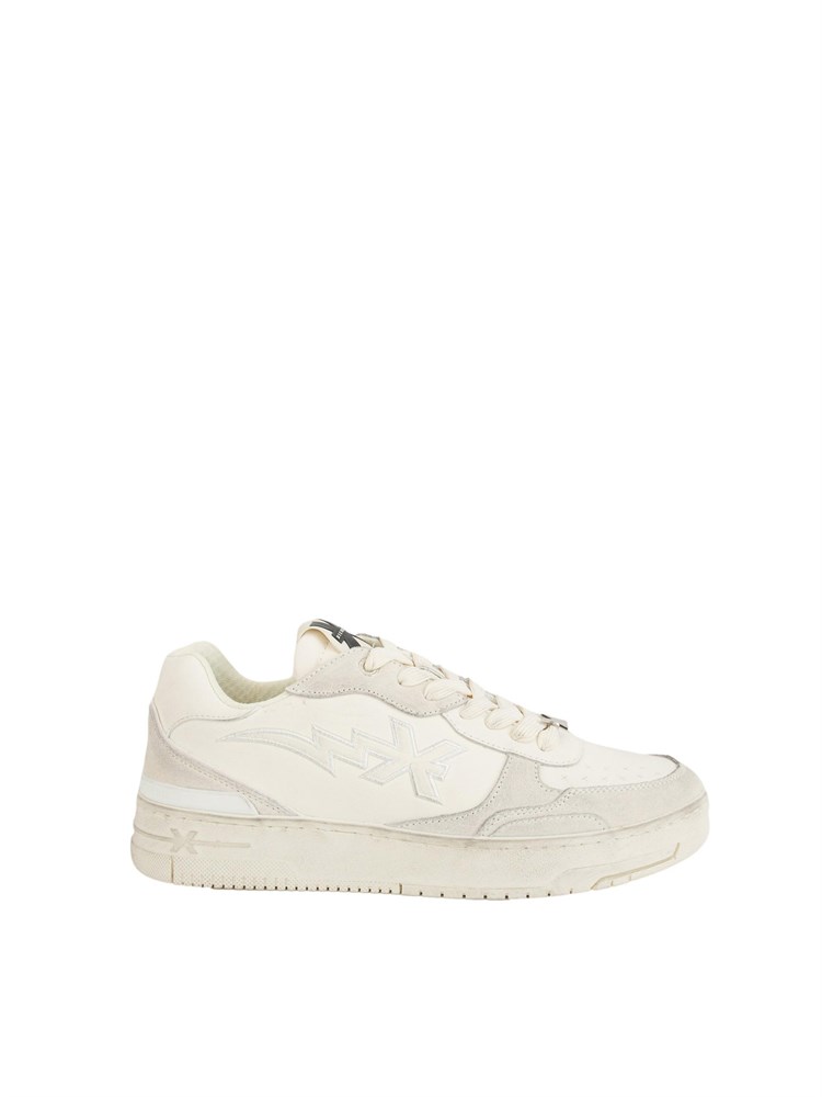 Sneaker uomo Richmond X in pelle avorio