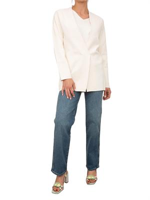 Cardigan giacca Nenette in maglia avorio in DONNA