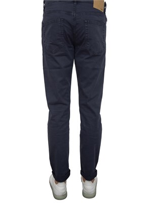 Pantalone chino Siviglia blu in cotone in UOMO
