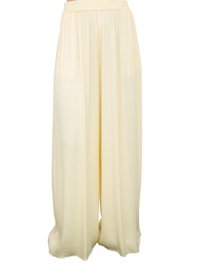 Pantalone giallo fluido Kocca modello a gamba larga in DONNA