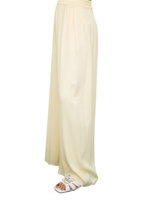 Pantalone giallo fluido Kocca modello a gamba larga in DONNA