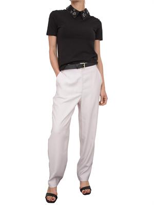 Pantalone lilla Kocca con tasche alla francese e cintura in vita in DONNA