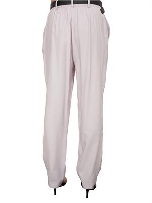 Pantalone lilla Kocca con tasche alla francese e cintura in vita in DONNA