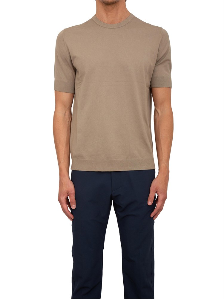 BOSS Maglia Hugo slim fit a maniche corte verde