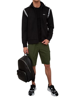 BOSS Maglia Hugo slim fit a maniche corte nero in UOMO