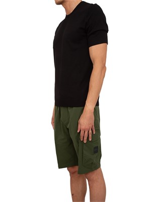 BOSS Maglia Hugo slim fit a maniche corte nero in UOMO