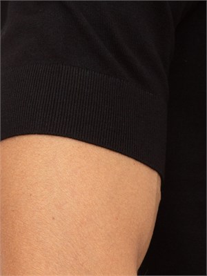 BOSS Maglia Hugo slim fit a maniche corte nero in UOMO