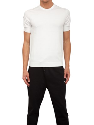 BOSS Maglia Hugo slim fit a maniche corte bianco in UOMO