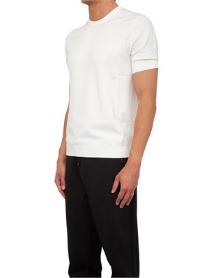 BOSS Maglia Hugo slim fit a maniche corte bianco in UOMO
