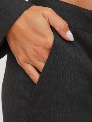 Pantaloni Emme Marella in misto lana stretch grigio antracite in DONNA
