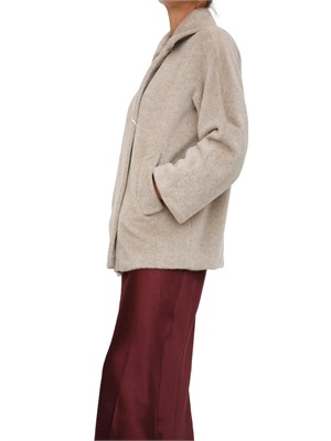 Giacca i Blues in misto alpaca e lana beige in DONNA