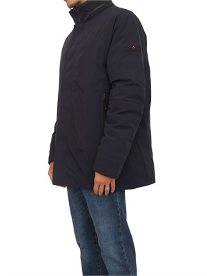 Giacca stretch nero Peuterey con cappuccio estraibile in UOMO