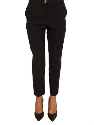 Pantaloni donna Fracomina in tessuto nero in DONNA